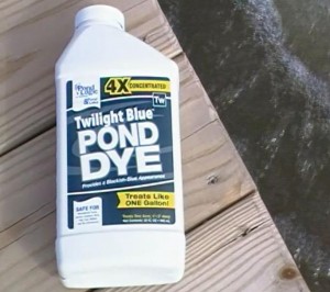 pond dye twilight blue