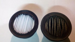 air cleaner element inlet side