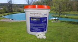 3 gram pellets of beneficial pond bacteria