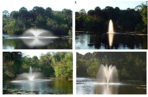 Fountain display patterns