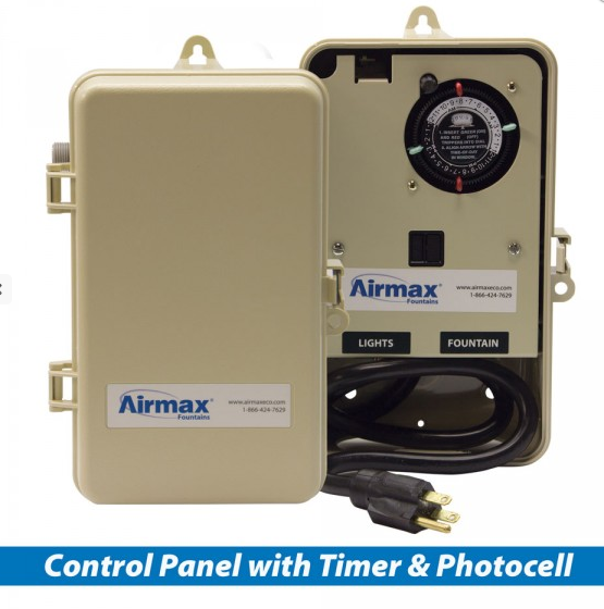 Airmax Eco Series Fountain Control panel