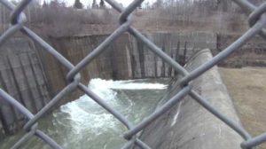 union city dam spillway